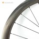 Ultraleichtes 1085g 700C 50x28mm Disc Brake Carbon Rennrad-Laufradsatz Tubeless